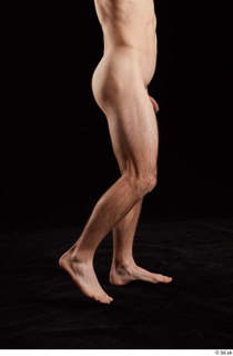 Tomas Salek 1 calf flexing nude side view 0001.jpg